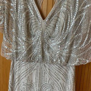 80's AIDAN MATTOX Beaded Dress